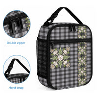 Pauli Hawai'i Palaka Squares Maile Leaf Lunch Bag Flowers Hawaiian Quilt Patterns LT9 - Polynesian Pride