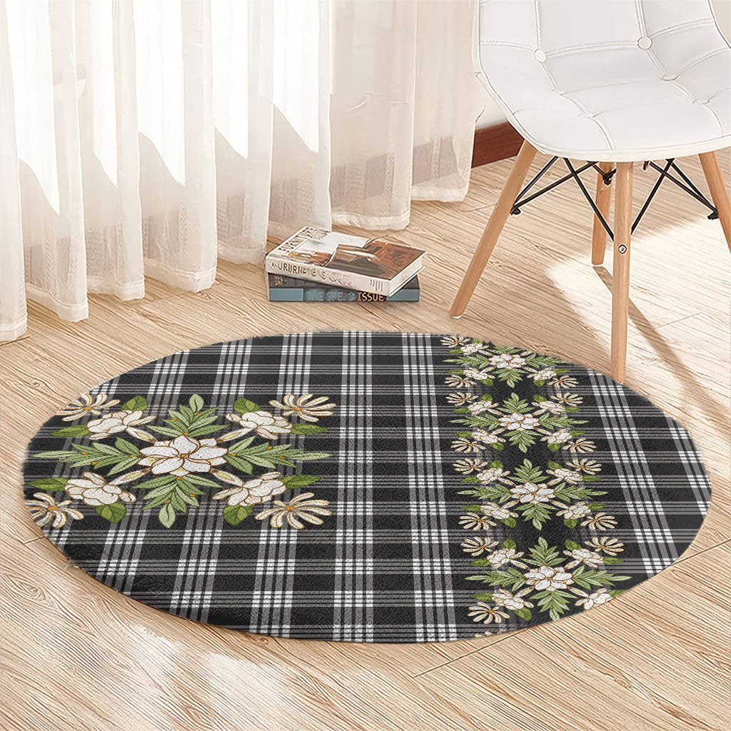 Pauli Hawai'i Palaka Squares Maile Leaf Round Carpet Flowers Hawaiian Quilt Patterns