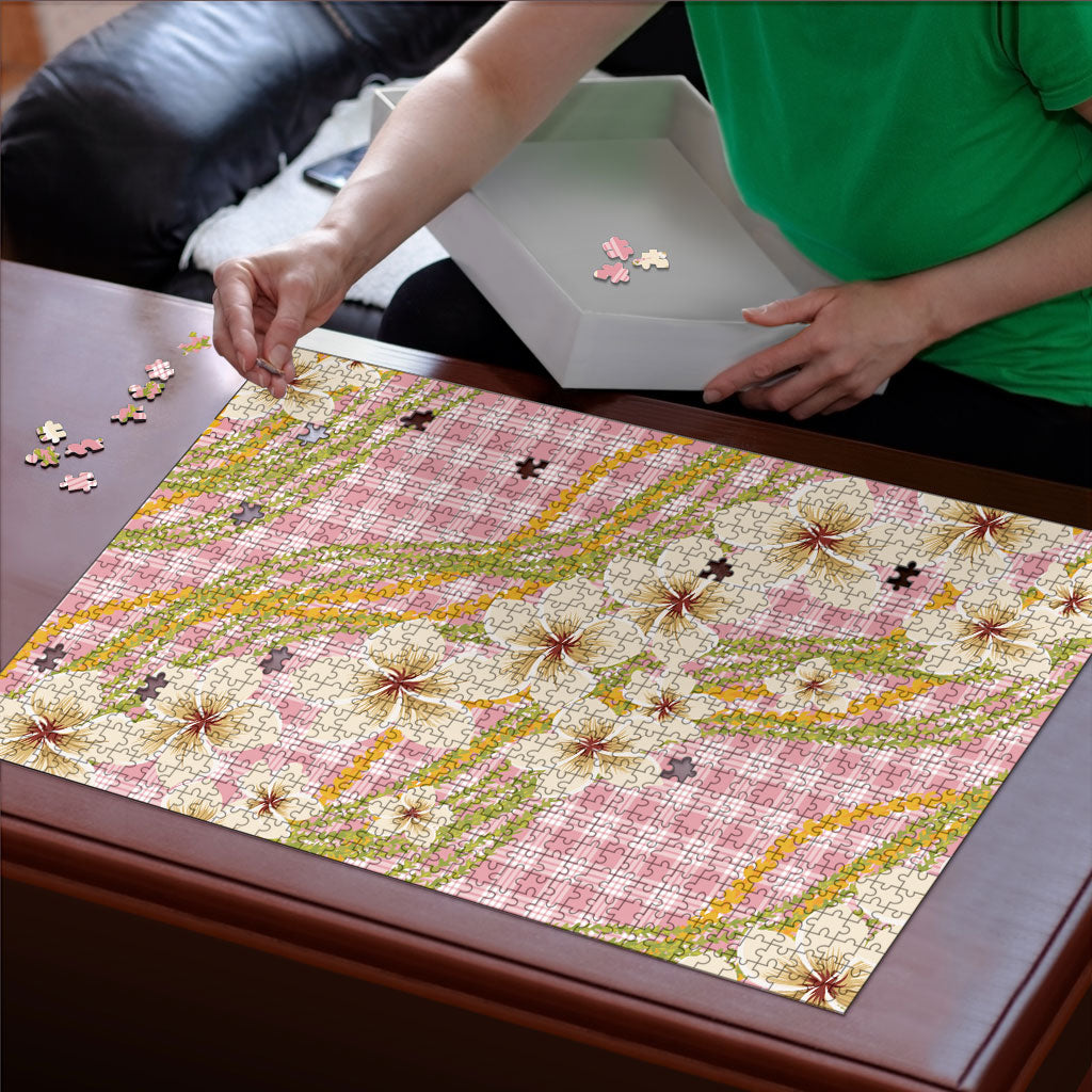 Akala Hamele Palaka Plumeria Puzzle Puakenikeni and Maile Lei
