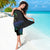 Floral Polynesian Hibiscus Tattoo Sarong Green Gradient Style