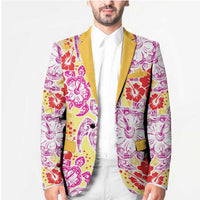 Palaka with Honu and Hibiscus Blazer Hawaiian Heritage Spirit - Polynesian Pride