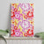 Palaka with Honu and Hibiscus Canvas Wall Art Hawaiian Heritage Spirit - Polynesian Pride