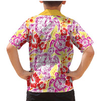 Palaka with Honu and Hibiscus Family Matching Mermaid Dress and Hawaiian Shirt Hawaiian Heritage Spirit - Polynesian Pride