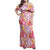 Palaka with Honu and Hibiscus Family Matching Off Shoulder Maxi Dress and Hawaiian Shirt Hawaiian Heritage Spirit - Polynesian Pride