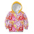 Palaka with Honu and Hibiscus Kid Hoodie Hawaiian Heritage Spirit - Polynesian Pride