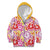 Palaka with Honu and Hibiscus Kid Hoodie Hawaiian Heritage Spirit - Polynesian Pride