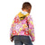 Palaka with Honu and Hibiscus Kid Hoodie Hawaiian Heritage Spirit - Polynesian Pride
