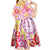 Palaka with Honu and Hibiscus Kid Short Sleeve Dress Hawaiian Heritage Spirit - Polynesian Pride