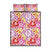 Palaka with Honu and Hibiscus Quilt Bed Set Hawaiian Heritage Spirit - Polynesian Pride