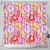 Palaka with Honu and Hibiscus Shower Curtain Hawaiian Heritage Spirit - Polynesian Pride
