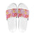 Palaka with Honu and Hibiscus Slide Sandals Hawaiian Heritage Spirit - Polynesian Pride