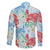 Palaka with Honu and Plumeria Family Matching Off Shoulder Short Dress and Hawaiian Shirt Hawaiian Heritage Spirit - Polynesian Pride