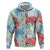 Palaka with Honu and Plumeria Hoodie Hawaiian Heritage Spirit - Polynesian Pride