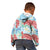 Palaka with Honu and Plumeria Kid Hoodie Hawaiian Heritage Spirit - Polynesian Pride