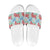 Palaka with Honu and Plumeria Slide Sandals Hawaiian Heritage Spirit - Polynesian Pride