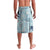 Blue Palaka Crane and Flowers Lavalava Japan Heritage Spirit - Polynesian Pride
