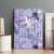 Purple Palaka Crane and Flowers Canvas Wall Art Japan Heritage Spirit - Polynesian Pride