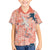 Red Palaka Crane and Flowers Hawaiian Shirt Japan Heritage Spirit - Polynesian Pride