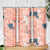 Red Palaka Crane and Flowers Skinny Tumbler Japan Heritage Spirit - Polynesian Pride