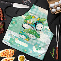 Japanese Kawaii Sushi Apron Green Wagara Palaka This Is How I Roll