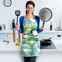Japanese Kawaii Sushi Apron Green Wagara Palaka This Is How I Roll