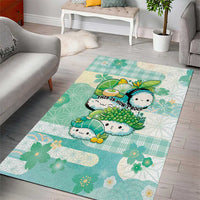 Japanese Kawaii Sushi Area Rug Green Wagara Palaka This Is How I Roll