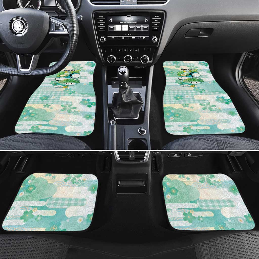 Personalized Japanese Kawaii Sushi Car Mats Green Wagara Palaka This Is How I Roll