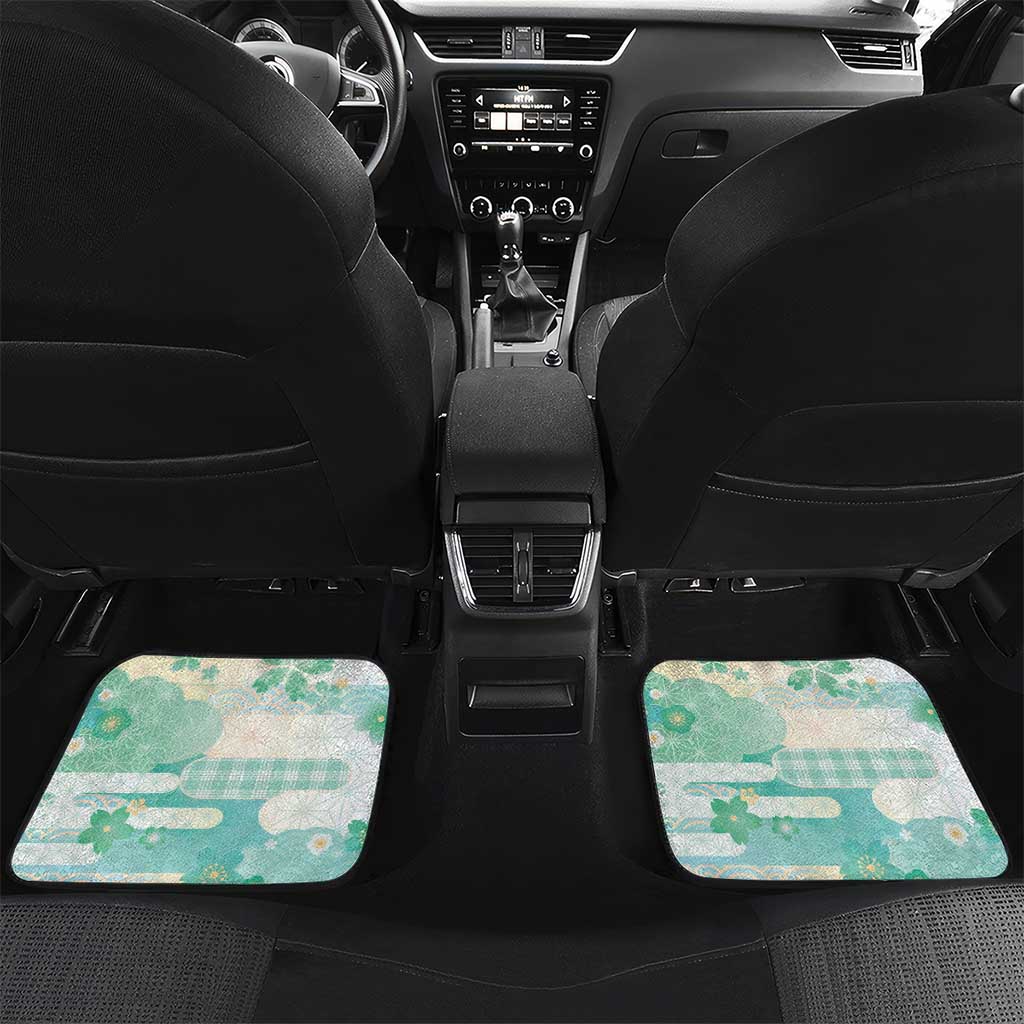 Personalized Japanese Kawaii Sushi Car Mats Green Wagara Palaka This Is How I Roll