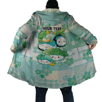 Personalized Japanese Kawaii Sushi Cloak Green Wagara Palaka This Is How I Roll