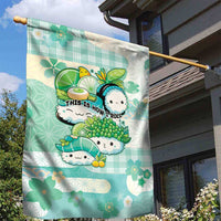 Japanese Kawaii Sushi Garden Flag Green Wagara Palaka This Is How I Roll