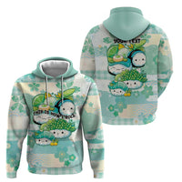 Personalized Japanese Kawaii Sushi Hoodie Green Wagara Palaka This Is How I Roll