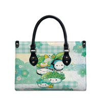Japanese Kawaii Sushi Leather Bag Green Wagara Palaka This Is How I Roll