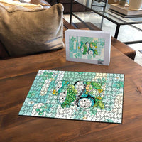 Japanese Kawaii Sushi Puzzle Green Wagara Palaka This Is How I Roll