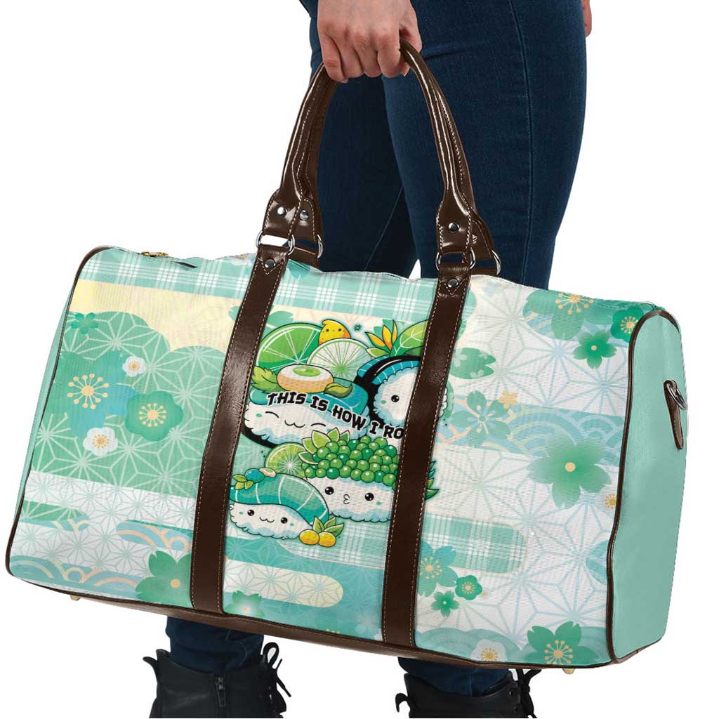 Japanese Kawaii Sushi Travel Bag Green Wagara Palaka This Is How I Roll