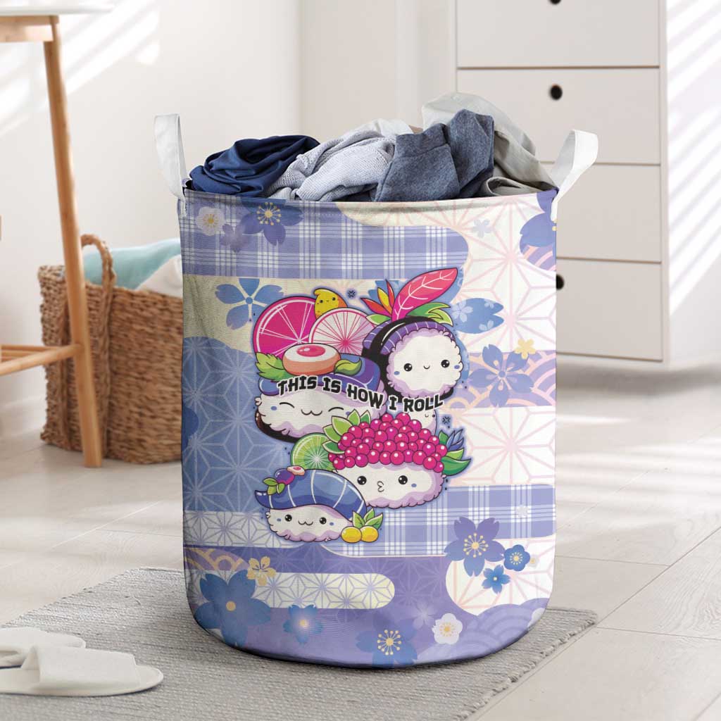 Japanese Kawaii Sushi Laundry Basket Blue Wagara Palaka This Is How I Roll
