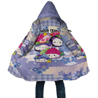 Personalized Japanese Kawaii Sushi Cloak Blue Wagara Palaka This Is How I Roll