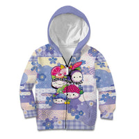 Personalized Japanese Kawaii Sushi Kid Hoodie Blue Wagara Palaka This Is How I Roll
