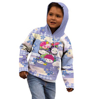 Personalized Japanese Kawaii Sushi Kid Hoodie Blue Wagara Palaka This Is How I Roll
