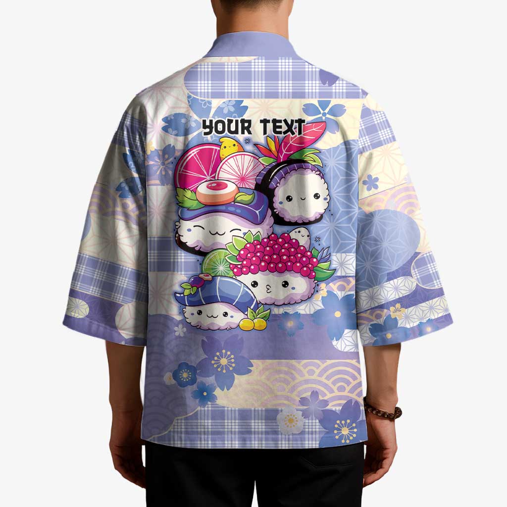 Personalized Japanese Kawaii Sushi Kimono Blue Wagara Palaka This Is How I Roll