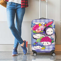 Japanese Kawaii Sushi Luggage Cover Blue Wagara Palaka This Is How I Roll