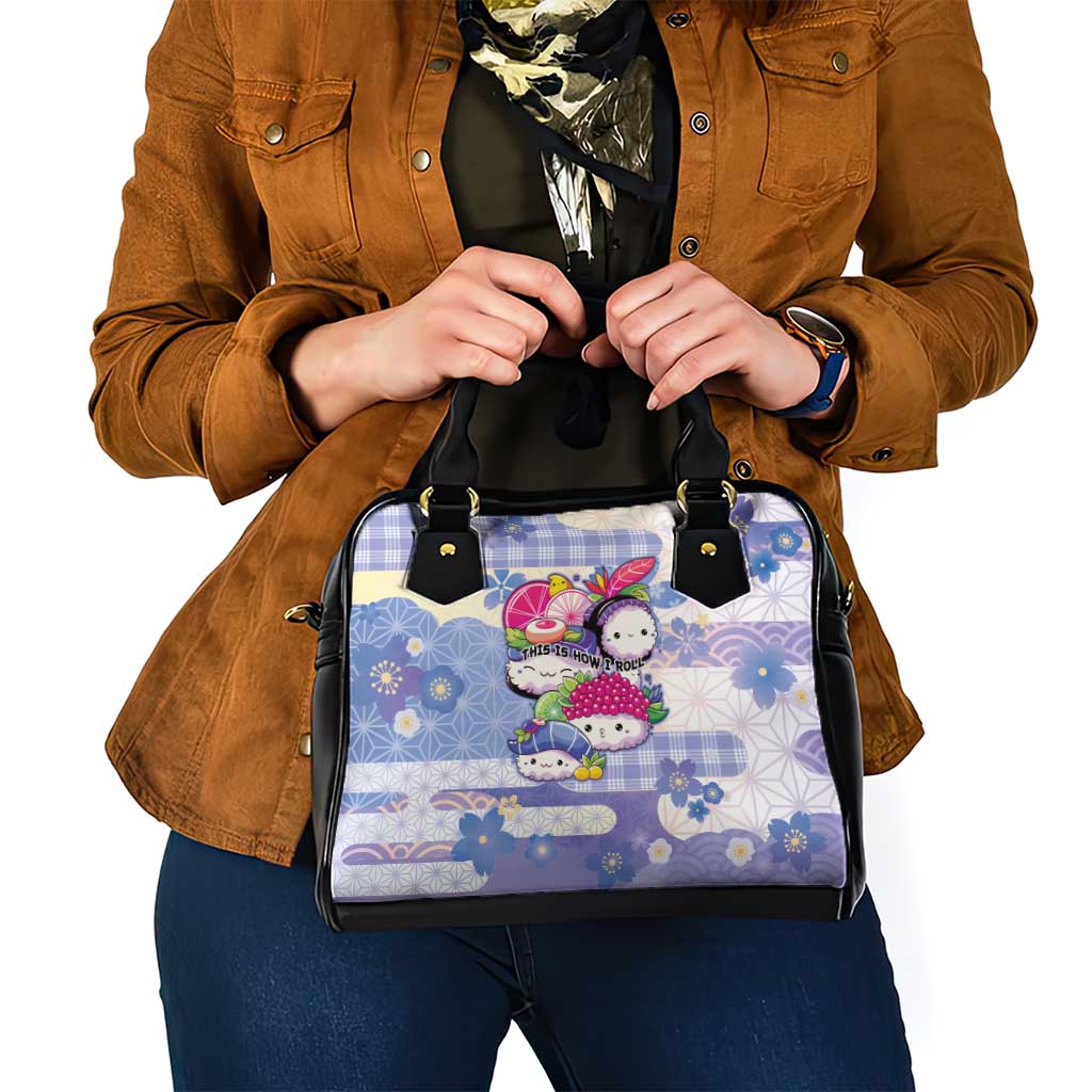 Japanese Kawaii Sushi Shoulder Handbag Blue Wagara Palaka This Is How I Roll
