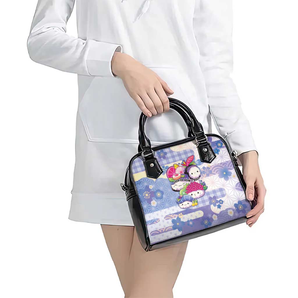 Japanese Kawaii Sushi Shoulder Handbag Blue Wagara Palaka This Is How I Roll