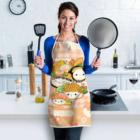 Japanese Kawaii Sushi Apron Peach Wagara Palaka This Is How I Roll