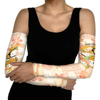 Personalized Japanese Kawaii Sushi Arm Sleeves Peach Wagara Palaka This Is How I Roll