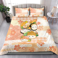 Japanese Kawaii Sushi Bedding Set Peach Wagara Palaka This Is How I Roll