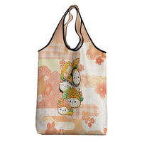 Japanese Kawaii Sushi Grocery Bag Peach Wagara Palaka This Is How I Roll
