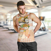 Personalized Japanese Kawaii Sushi Men Tank Top Peach Wagara Palaka This Is How I Roll
