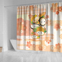 Japanese Kawaii Sushi Shower Curtain Peach Wagara Palaka This Is How I Roll