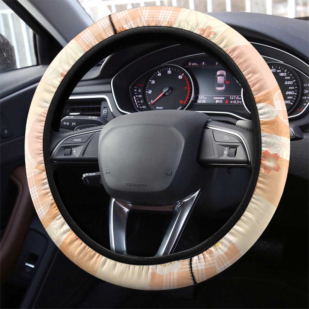 Japanese Kawaii Sushi Steering Wheel Cover Peach Wagara Palaka This Is How I Roll