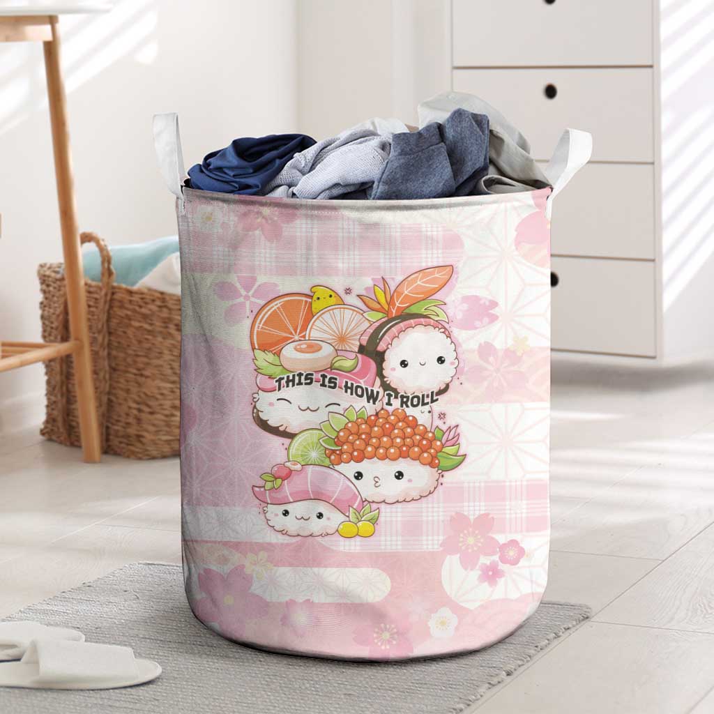 Japanese Kawaii Sushi Laundry Basket Pink Wagara Palaka This Is How I Roll